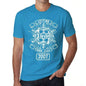 Letting Dreams Sail Since 2007 Mens T-Shirt Blue Birthday Gift 00404 - Blue / Xs - Casual