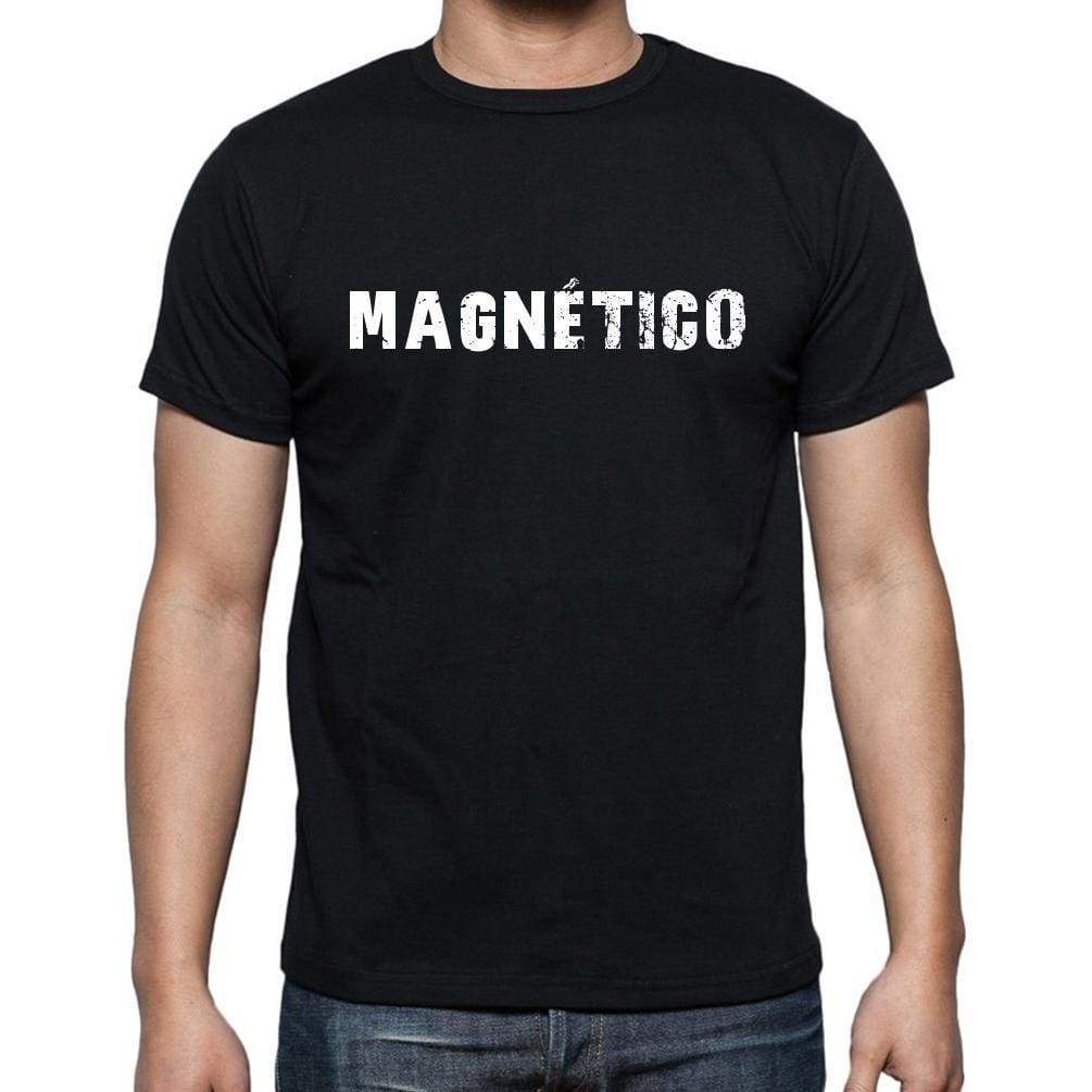 Magn©Tico Mens Short Sleeve Round Neck T-Shirt - Casual