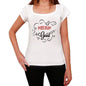 Medium Is Good Womens T-Shirt White Birthday Gift 00486 - White / Xs - Casual