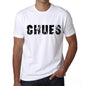 Mens Tee Shirt Vintage T Shirt Chues X-Small White 00561 - White / Xs - Casual