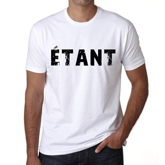 Mens Tee Shirt Vintage T Shirt Étant X-Small White 00561 - White / Xs - Casual