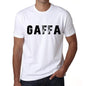 Mens Tee Shirt Vintage T Shirt Gaffa X-Small White 00561 - White / Xs - Casual