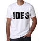 Mens Tee Shirt Vintage T Shirt Ides X-Small White 00560 - White / Xs - Casual