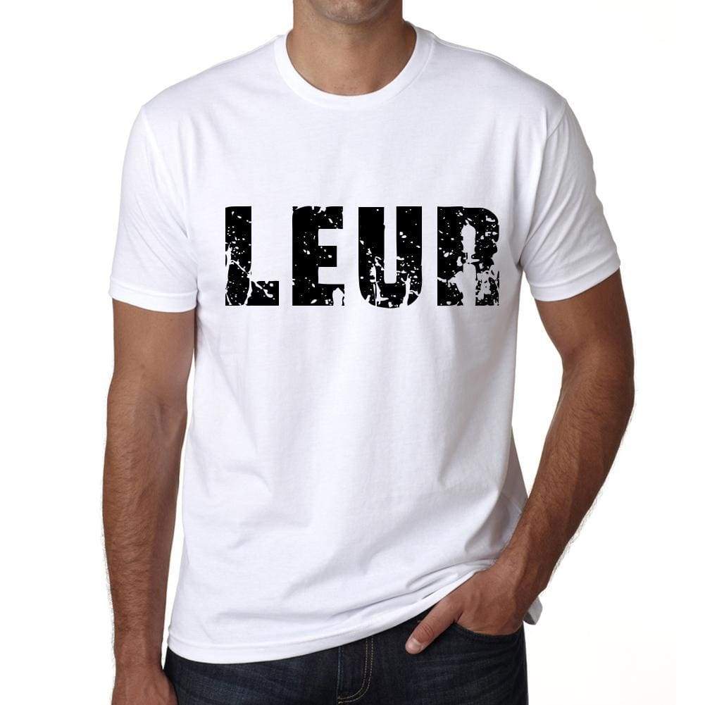 Mens Tee Shirt Vintage T Shirt Leur X-Small White 00560 - White / Xs - Casual