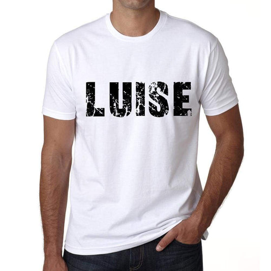 Mens Tee Shirt Vintage T Shirt Luise X-Small White - White / Xs - Casual