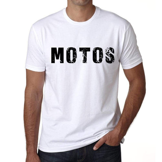 Mens Tee Shirt Vintage T Shirt Motos X-Small White - White / Xs - Casual