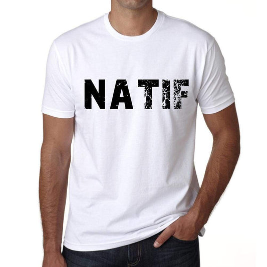 Mens Tee Shirt Vintage T Shirt Natif X-Small White - White / Xs - Casual