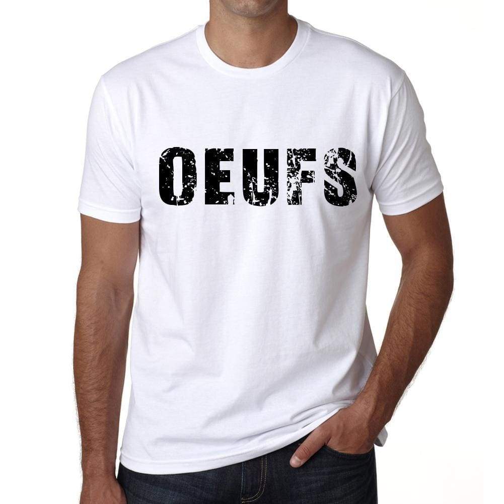 Mens Tee Shirt Vintage T Shirt Oeufs X-Small White - White / Xs - Casual