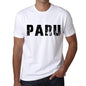 Mens Tee Shirt Vintage T Shirt Paru X-Small White 00560 - White / Xs - Casual