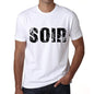 Mens Tee Shirt Vintage T Shirt Soir X-Small White 00560 - White / Xs - Casual