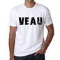 Mens Tee Shirt Vintage T Shirt Veau X-Small White 00560 - White / Xs - Casual