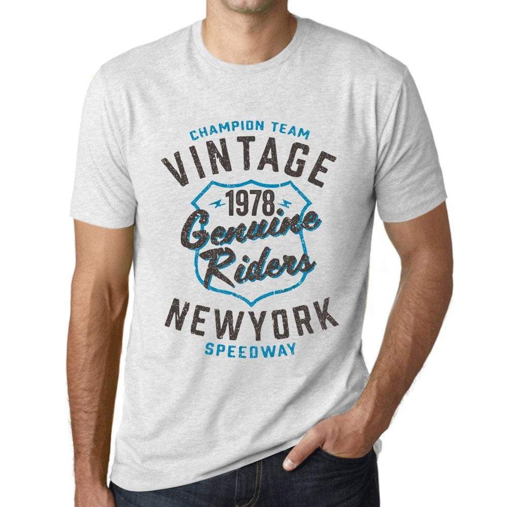Mens Vintage Tee Shirt Graphic T Shirt Genuine Riders 1978 Vintage White - Vintage White / Xs / Cotton - T-Shirt