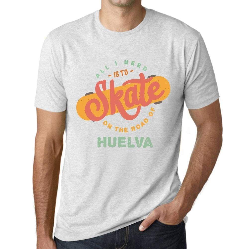 Mens Vintage Tee Shirt Graphic T Shirt Huelva Vintage White - Vintage White / Xs / Cotton - T-Shirt