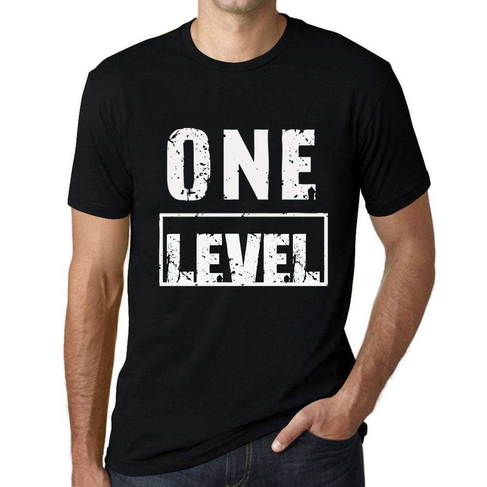 Mens Vintage Tee Shirt Graphic T Shirt One Level Deep Black - Deep Black / Xs / Cotton - T-Shirt