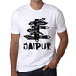 Mens Vintage Tee Shirt Graphic T Shirt Time For New Advantures Jaipur White - White / Xs / Cotton - T-Shirt