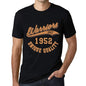 Mens Vintage Tee Shirt Graphic T Shirt Warriors Since 1952 Deep Black - Deep Black / Xs / Cotton - T-Shirt