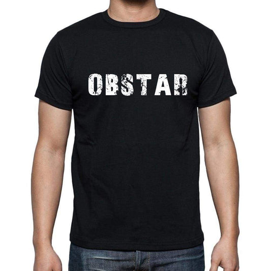 Obstar Mens Short Sleeve Round Neck T-Shirt - Casual