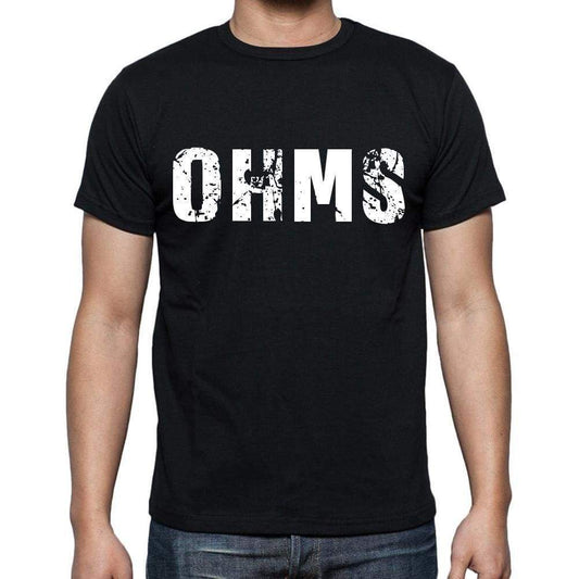 Ohms Mens Short Sleeve Round Neck T-Shirt 00016 - Casual