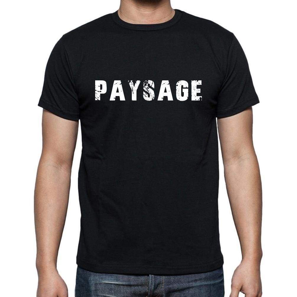 Paysage French Dictionary Mens Short Sleeve Round Neck T-Shirt 00009 - Casual