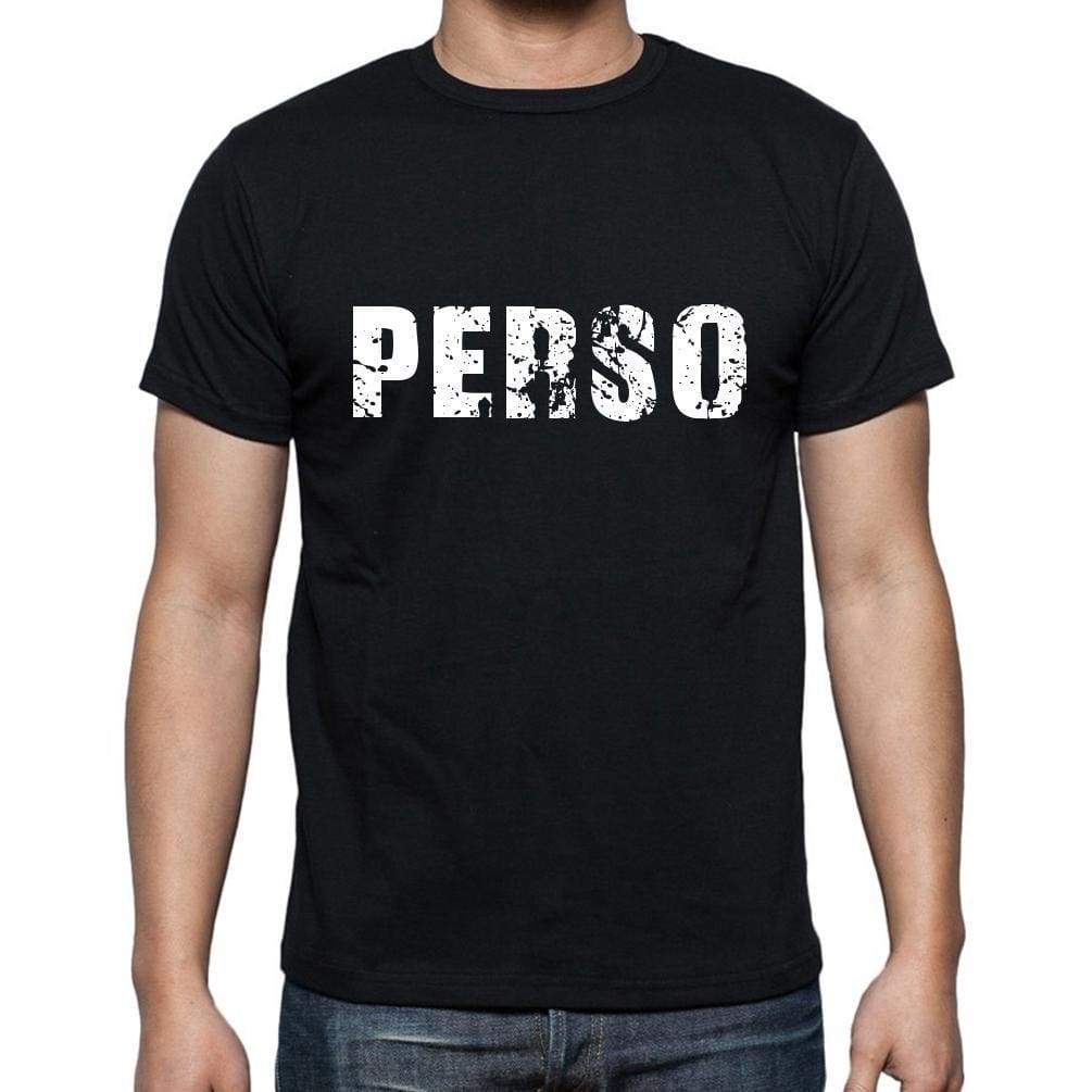 Perso Mens Short Sleeve Round Neck T-Shirt 00017 - Casual