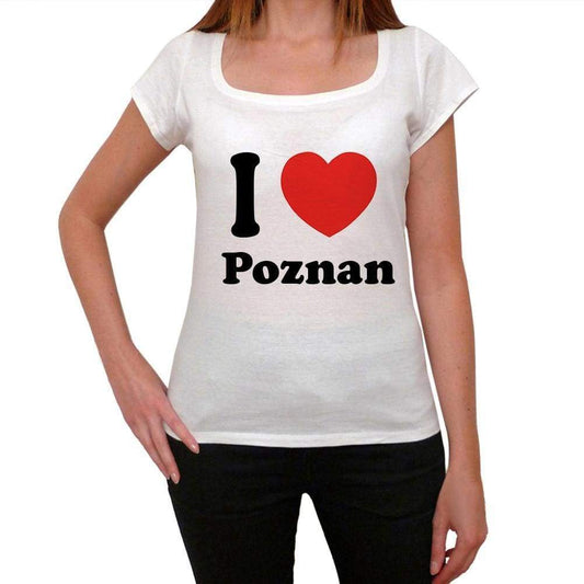 Poznan T Shirt Woman Traveling In Visit Poznan Womens Short Sleeve Round Neck T-Shirt 00031 - T-Shirt