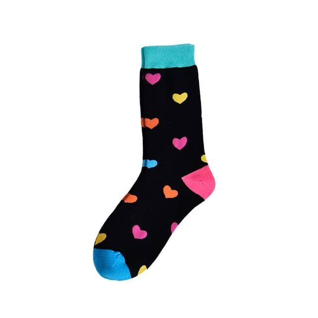 Autumn fashion street Harajuku style fun socks unisex fancy fruit animal art man cotton socks cute happy woman long socks meias