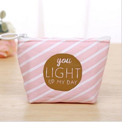 Mini Sanitary Napkin Bag Canvas Coin Purse Credit Card Holder Sanitary Pad Pouch Cosmetics Organizer Storage Bags Women Wallets