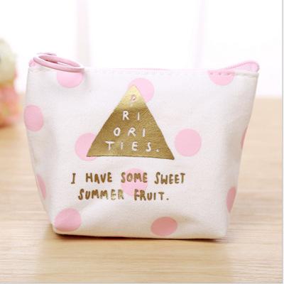 Mini Sanitary Napkin Bag Canvas Coin Purse Credit Card Holder Sanitary Pad Pouch Cosmetics Organizer Storage Bags Women Wallets