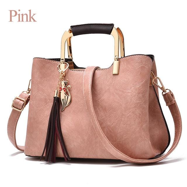 ZMQN Women Kabelka Bags Retro Vintage Small Handbags 3 Layers Women Messenger Bag Leather Metal Handle Side Bag Tassel 2020 C904