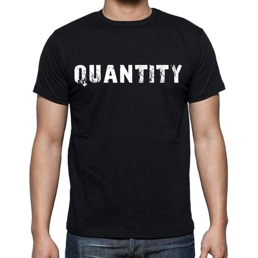 Quantity Mens Short Sleeve Round Neck T-Shirt - Casual