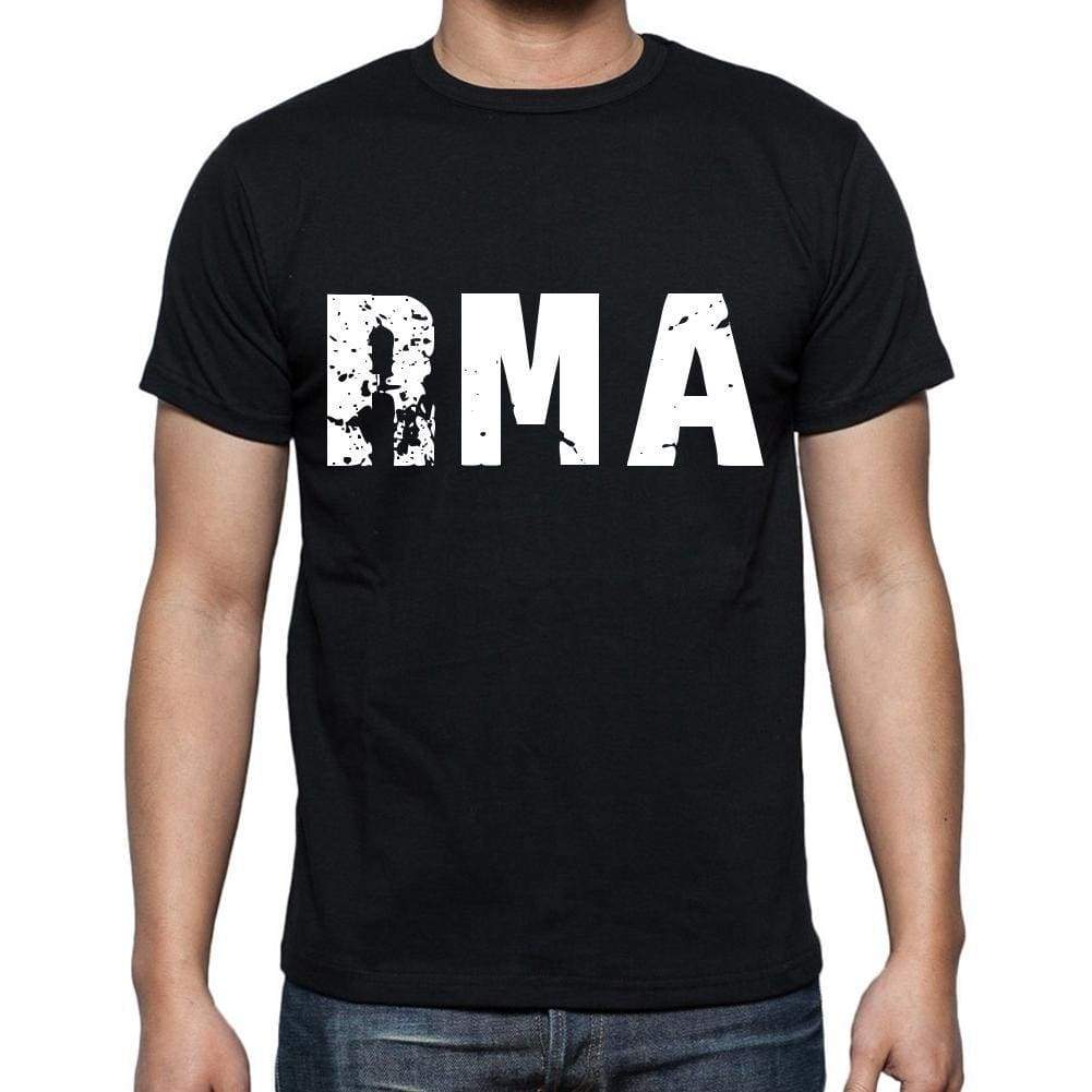 Rma Men T Shirts Short Sleeve T Shirts Men Tee Shirts For Men Cotton Black 3 Letters - Casual