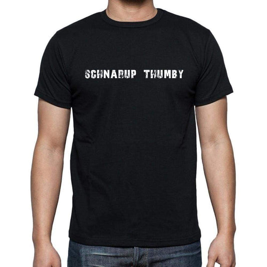Schnarup Thumby Mens Short Sleeve Round Neck T-Shirt 00003 - Casual