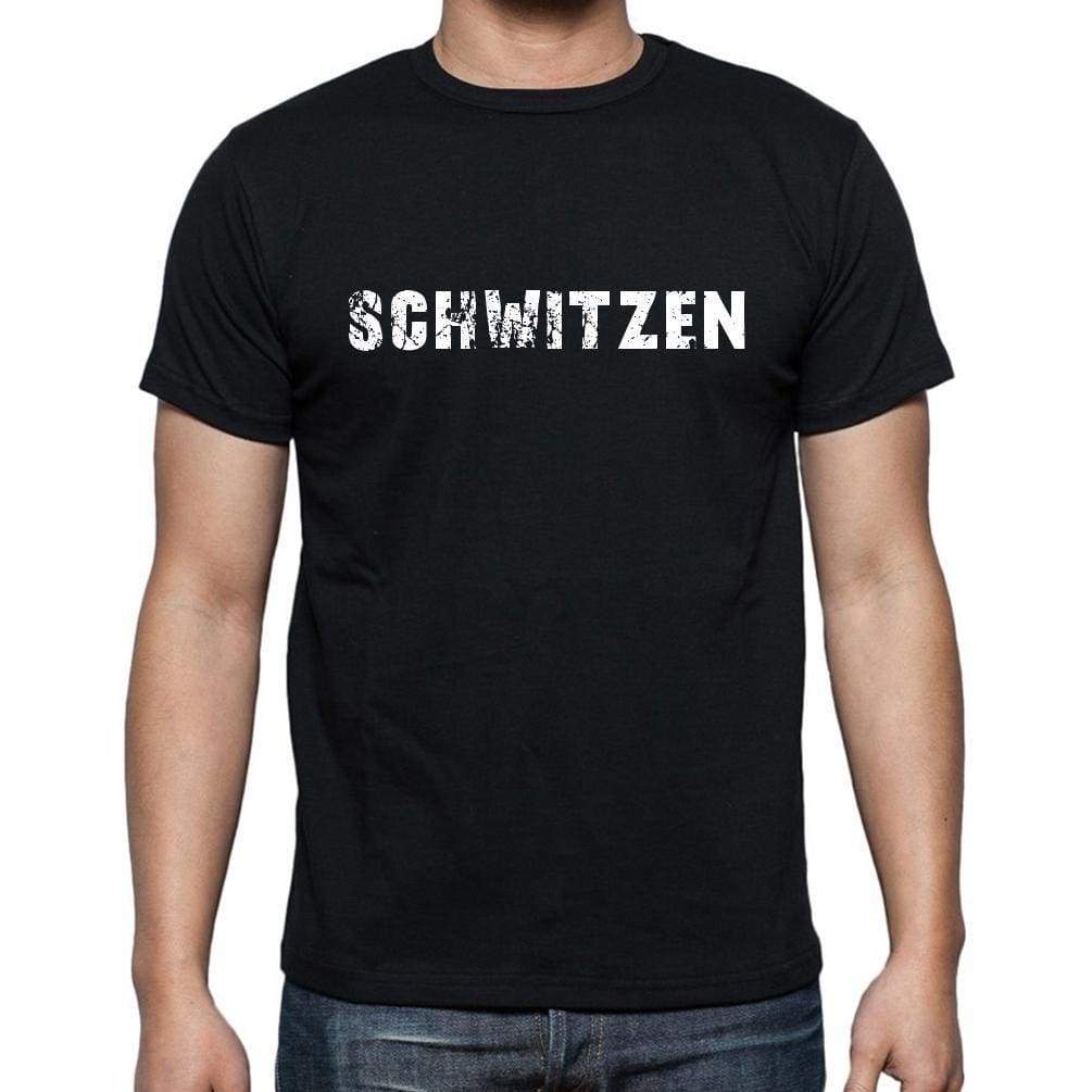 Schwitzen Mens Short Sleeve Round Neck T-Shirt - Casual