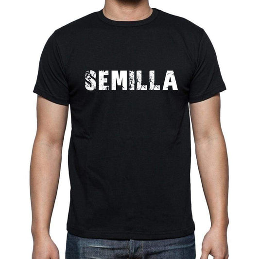 Semilla Mens Short Sleeve Round Neck T-Shirt - Casual