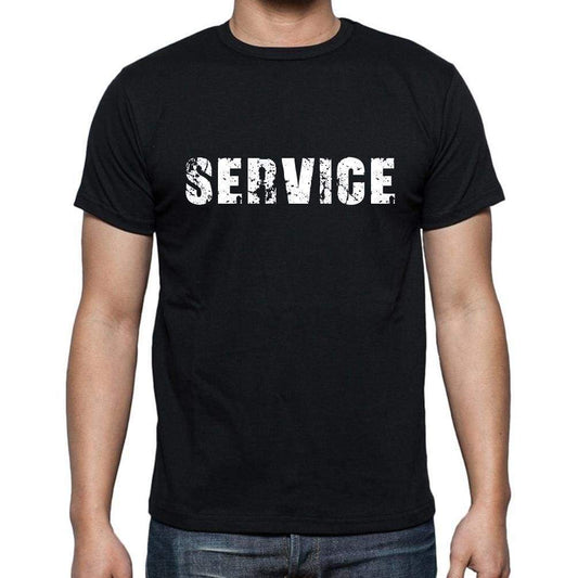Service Mens Short Sleeve Round Neck T-Shirt - Casual