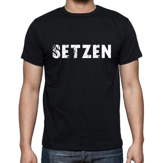 Setzen Mens Short Sleeve Round Neck T-Shirt - Casual