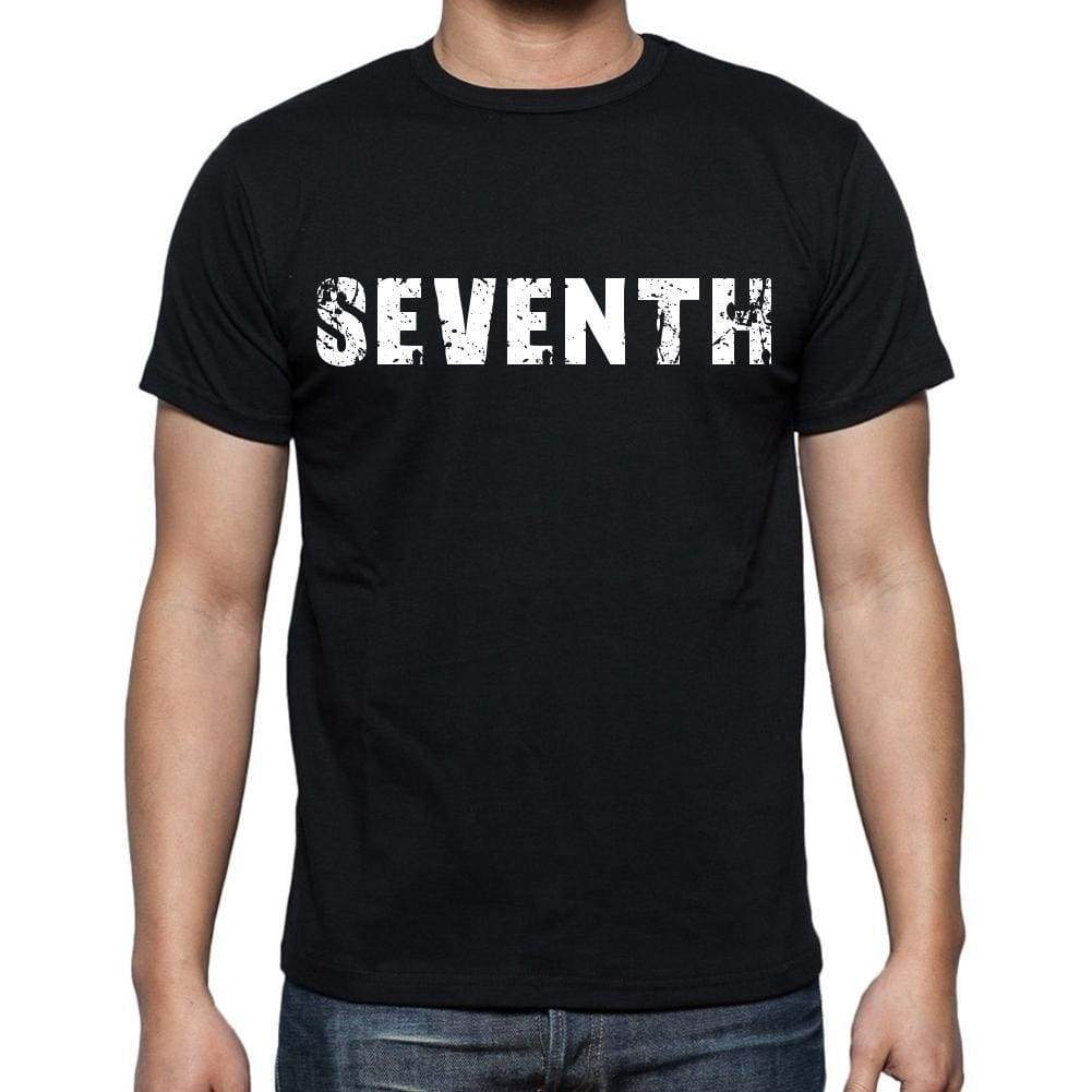 Seventh Mens Short Sleeve Round Neck T-Shirt - Casual