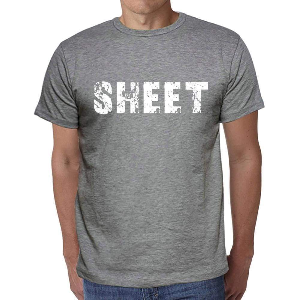 Sheet Mens Short Sleeve Round Neck T-Shirt 00042 - Casual