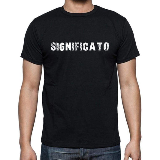 Significato Mens Short Sleeve Round Neck T-Shirt 00017 - Casual