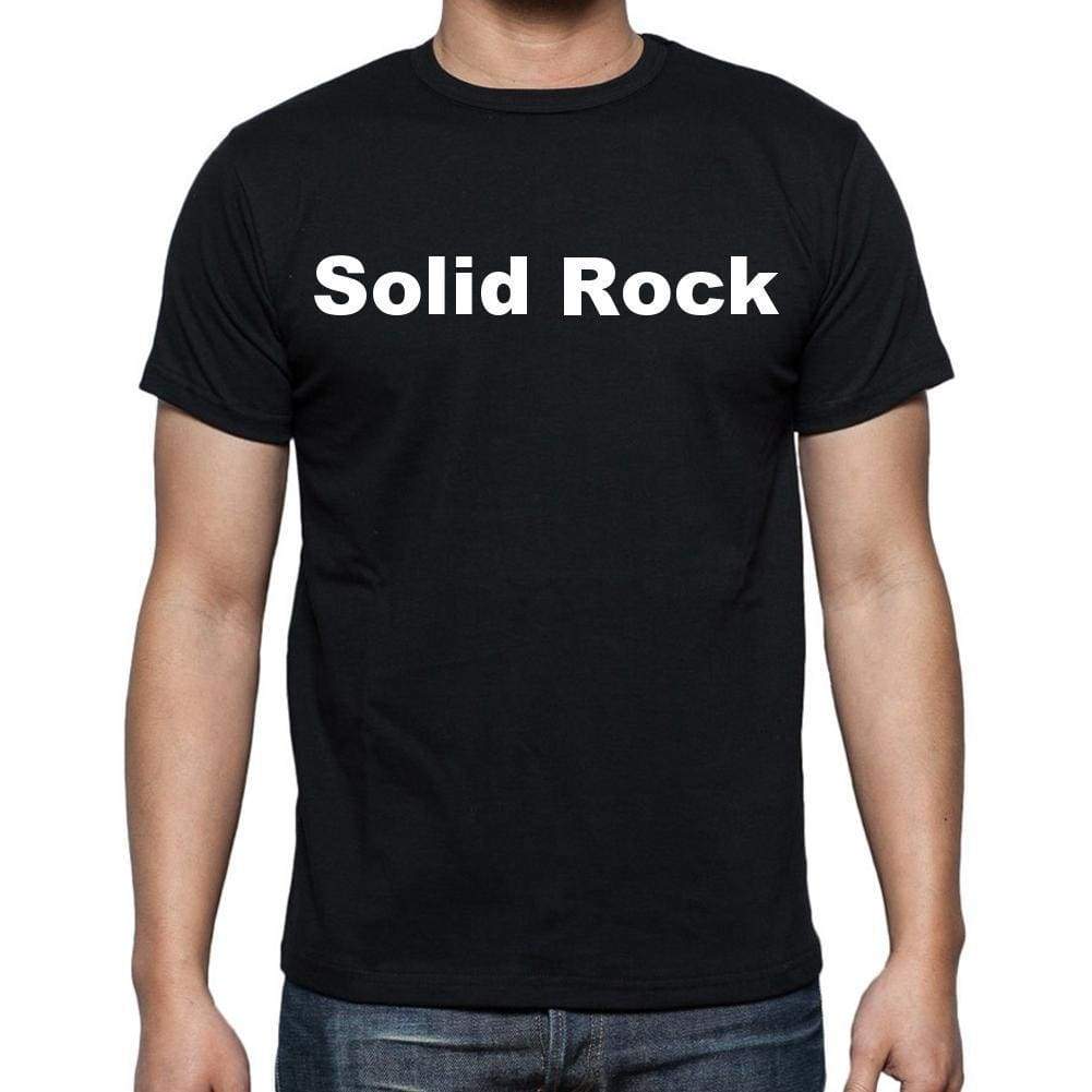 Solid Rock Mens Short Sleeve Round Neck T-Shirt - Casual