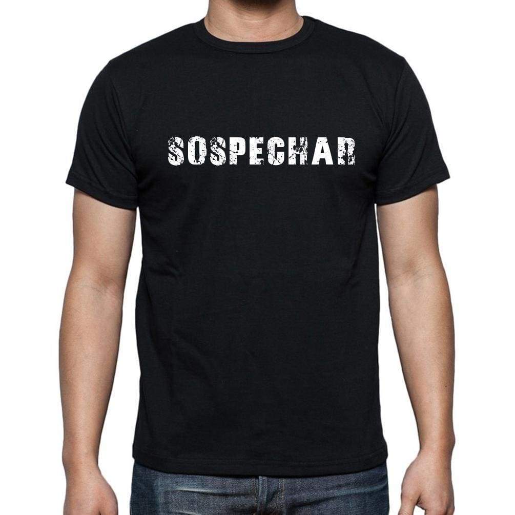 Sospechar Mens Short Sleeve Round Neck T-Shirt - Casual