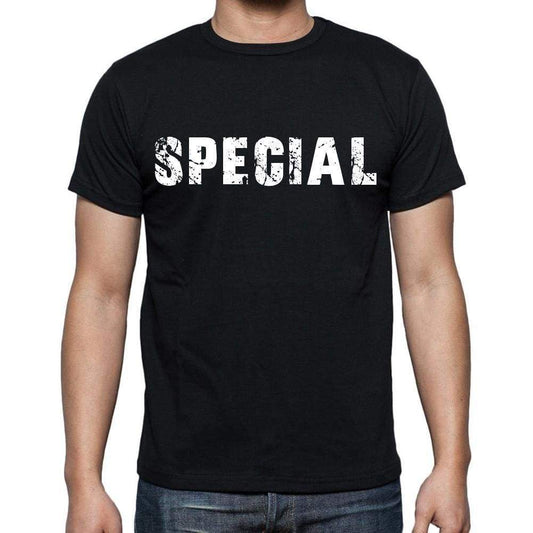 special , white letters, <span>Men's</span> <span>Short Sleeve</span> <span>Round Neck</span> T-shirt 00007 - ULTRABASIC