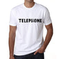 Telephone Mens T Shirt White Birthday Gift 00552 - White / Xs - Casual