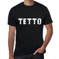 Tetto Mens T Shirt Black Birthday Gift 00551 - Black / Xs - Casual
