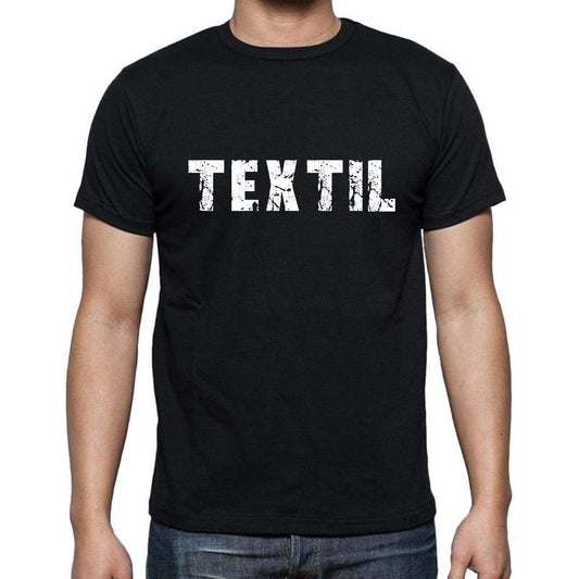 Textil Mens Short Sleeve Round Neck T-Shirt - Casual