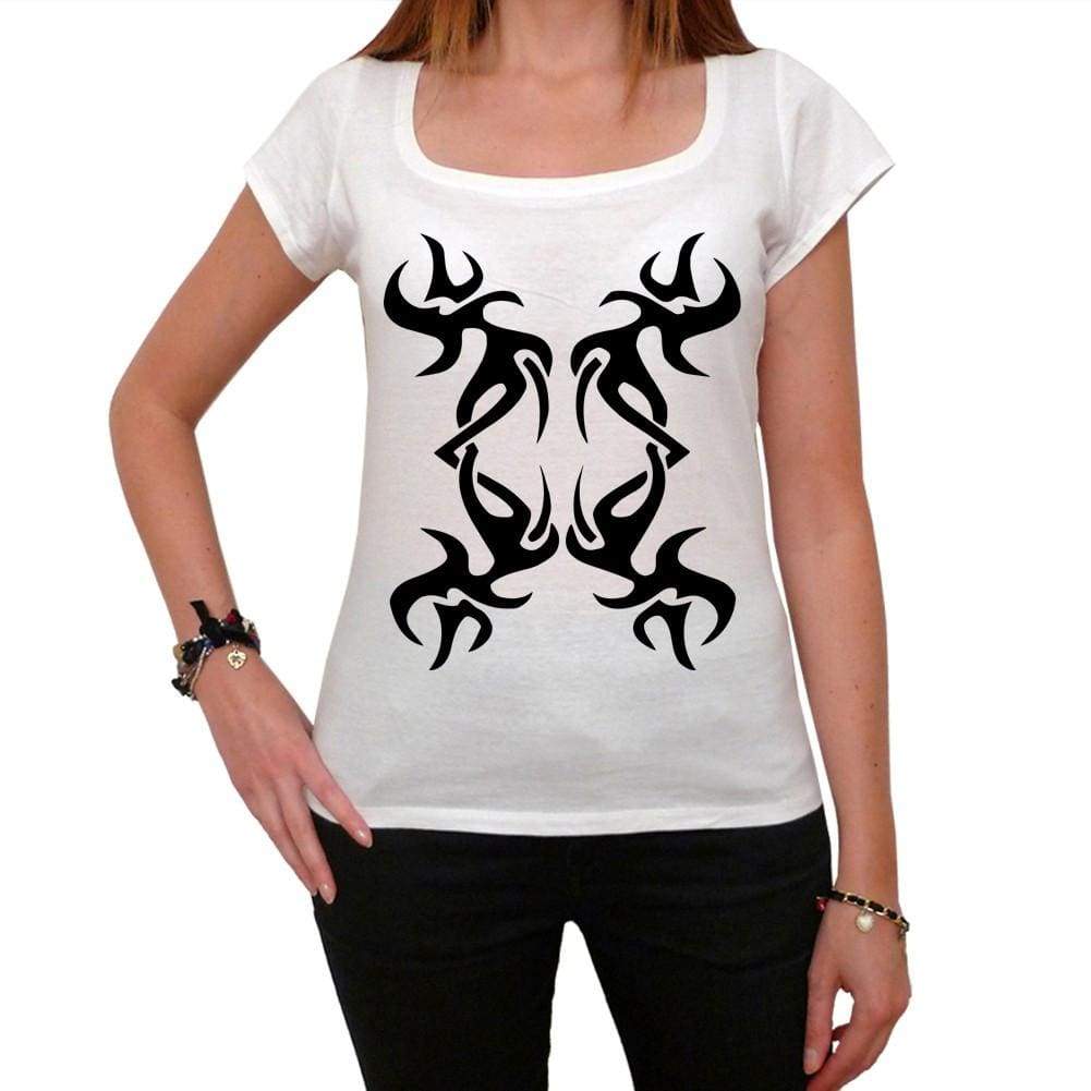 Tribal Tattoo 2 Womens Short Sleeve Scoop Neck Tee 00161