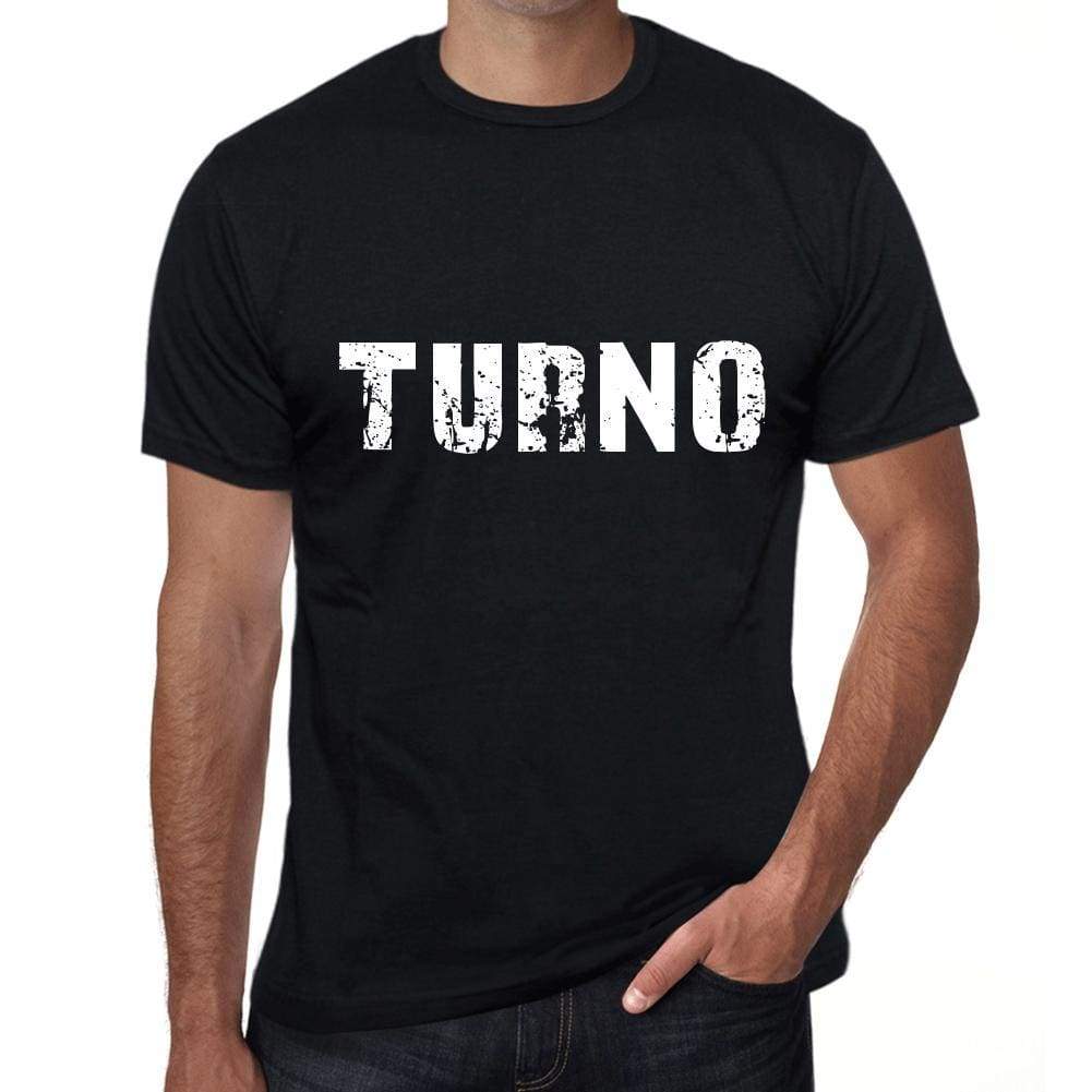 Turno Mens T Shirt Black Birthday Gift 00551 - Black / Xs - Casual