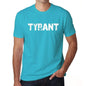 Tyrant Mens Short Sleeve Round Neck T-Shirt 00020 - Blue / S - Casual