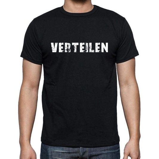 Verteilen Mens Short Sleeve Round Neck T-Shirt - Casual