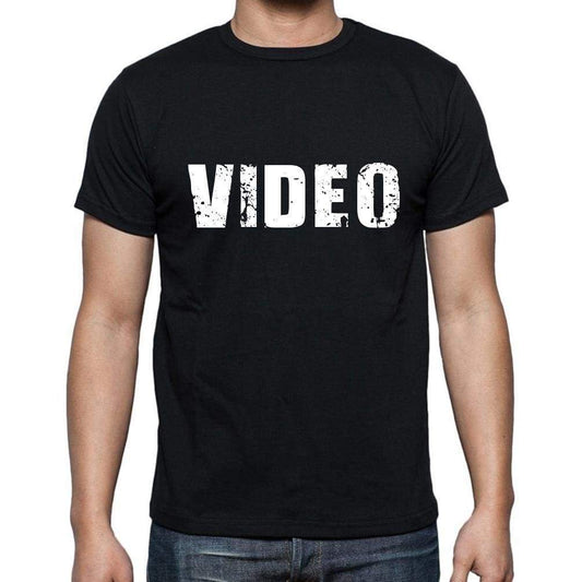 Video Mens Short Sleeve Round Neck T-Shirt - Casual